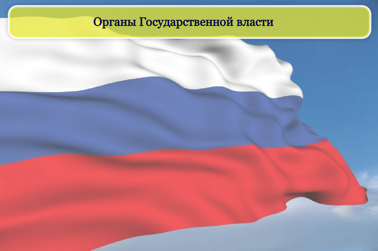 Органы Государственной власти
